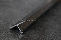 Алюминиевый Т-профиль ПТ-13/5 Бронза глянец 2,7 м