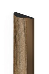Финишный молдинг для стеновых панелей HiWood LF140A BR495 12х36 мм под дерево 2,7 м
