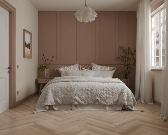 Заказать Каменно-полимерный ламинат SPC Alpine Floor Tulesna Art Parquet 1005-18 Bastion 43 класс 600х125х4 мм замок 4V-Groove фаска упаковка 1.95 м2 
