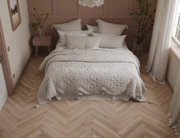 Заказать Каменно-полимерный ламинат SPC Alpine Floor Tulesna Art Parquet 1005-18 Bastion 43 класс 600х125х4 мм замок 4V-Groove фаска упаковка 1.95 м2 