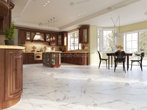 Заказать Каменно-полимерный ламинат SPC Alpine Floor Stone Mineral Core ECO 4-25 Делмар замок 4V-Groove фаска 609,6х304,8х4 мм 43 класс упаковка 2.232 м2 16 кг