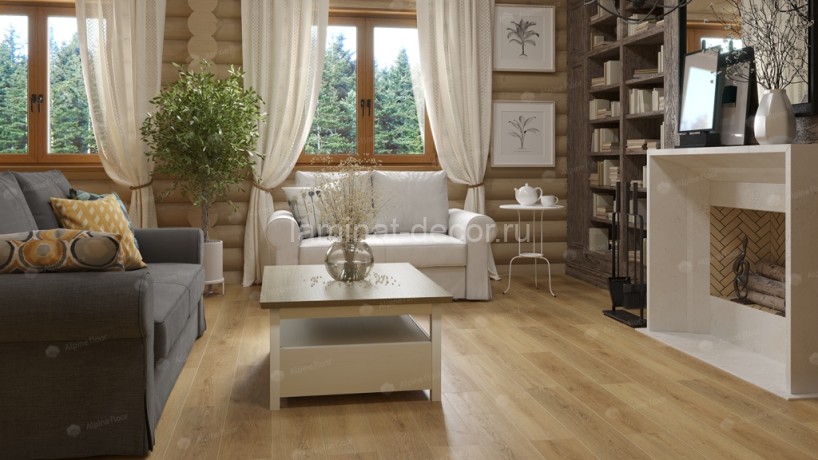 Заказать Каменно-полимерный ламинат SPC Alpine Floor Grand Sequoia ECO 11-31 Сьерра замок 4V-Groove фаска 1220х183х4 мм 43 класс упаковка 2.232 м2 18 кг 