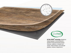 Виниловый ламинат клеевой Ceramo Vinilam XXL Stone Glue 61609 цемент 2,5 мм