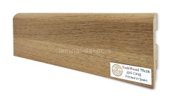 Напольный плинтус МДФ Teckwood цветной Дуб Сэнд 75х16х2150 мм