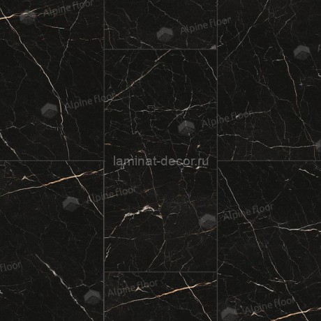 Заказать Каменно-полимерный ламинат SPC Alpine Floor Stone Mineral Core ECO 4-27 Неро замок 4V-Groove фаска 609,6х304,8х4 мм 43 класс упаковка 2.232 м2 16 кг 