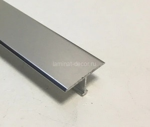Заказать Алюминиевый Т-профиль ПТ-13/5 серебро глянец 2,7 м