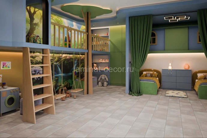 Заказать Плитка SPC Damy Floor Ascent Монблан 244-06 610 х 305 мм 43 класс 12 шт - 2,233 м2 4 мм 