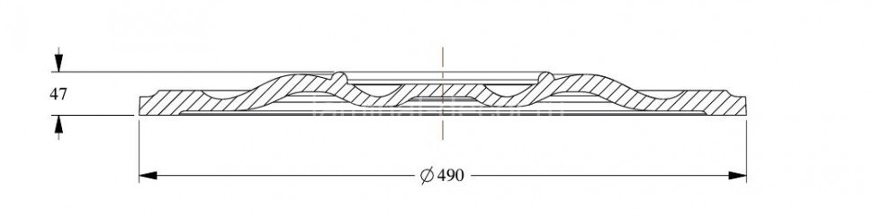 Заказать Потолочная розетка Orac Decor Purotouch R18 диаметром 49 см