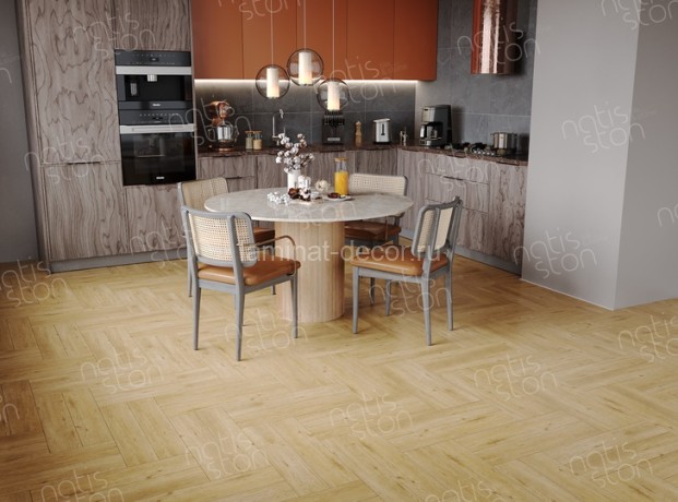 Заказать SPC ламинат NatisSton Rubis Treet 5003-07 43 класс 600х125 под дерево 3,5 мм 