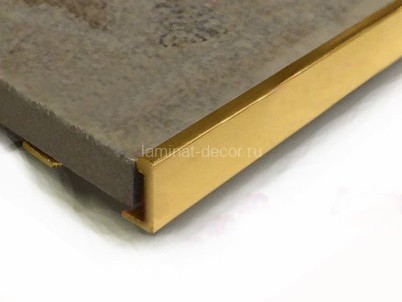 Заказать Латунный L-профиль латунь 12 мм Progress PTOL 125 Полированная латунь 2,7 м