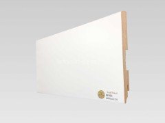 Напольный плинтус МДФ Teckwood Белый Роял 140х16х2150 мм