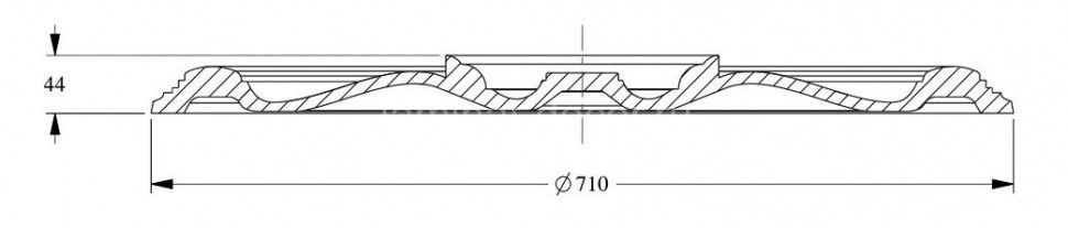 Заказать Потолочная розетка Orac Decor Purotouch R23 диаметром 71 см
