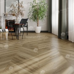 Каменно-полимерный ламинат SPC Alpine Floor Chevron Alpine ECO 18-14 Вайпуа Chevron замок 4V-Groove фаска 600х127х5 мм 43 класс упаковка 1.6764 м2 16 кг