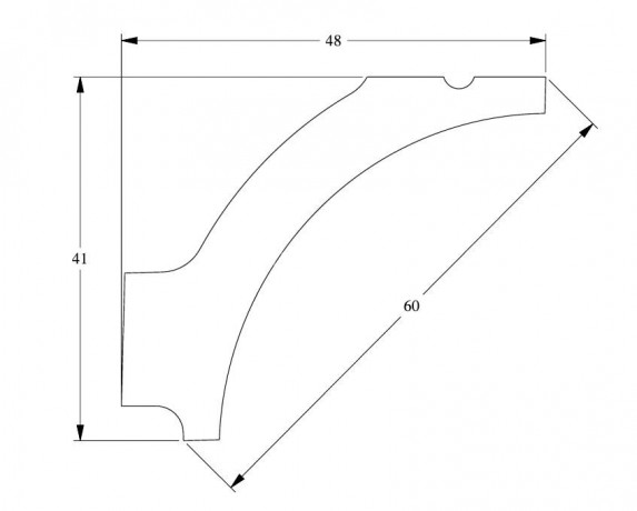 Заказать Потолочный плинтус Orac Decor Purotouch C260 2 м 