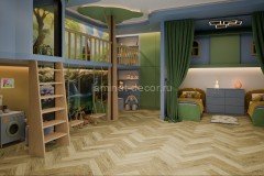 Ламинат SPC Damy Floor London Эдинбург 191023EL-13 615 х 123 мм 43 класс 14 шт - 1,059 м2 4 мм