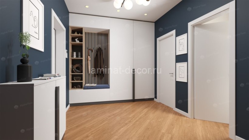 Заказать Каменно-полимерный ламинат SPC Alpine Floor Sequoia ECO 6-4 Секвойя Royal замок 4V-Groove фаска 1220х183х4 мм 43 класс упаковка 2.23 м2 18.5 кг 