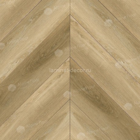 Заказать Каменно-полимерный ламинат SPC Alpine Floor Chevron Alpine ECO 18-17 Grazioso Chevron замок 4V-Groove фаска 600х127х5 мм 43 класс упаковка 1.6764 м2 16 кг 