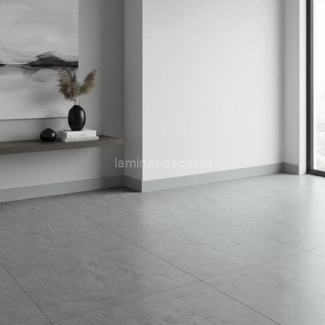 Заказать Плинтус для пола ПВХ 100 мм SALAG ALPHA Szara AP11M2 серый 2.4 м 