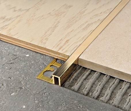 Заказать Латунный П-профиль закладной 12,5 мм Progress PRFOS 125 латунь шлифованная 2,7 м