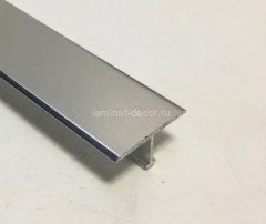 Алюминиевый Т-профиль ПТ-18/5 серебро глянец 2,7 м