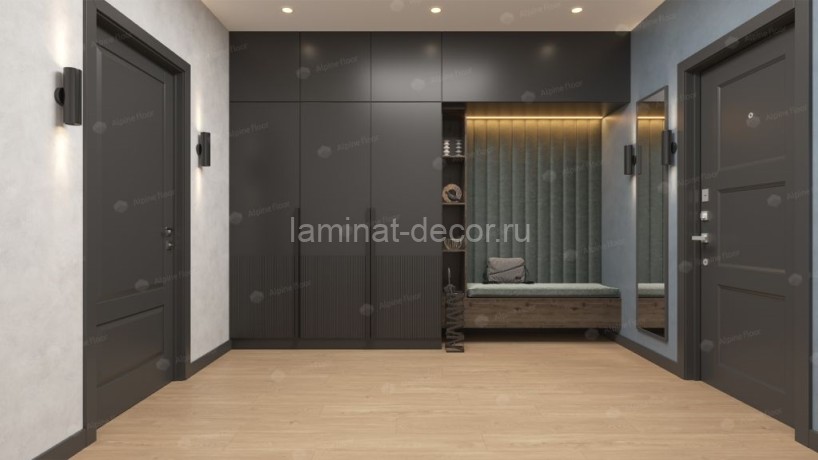 Заказать Каменно-полимерный ламинат SPC Alpine Floor Sequoia ECO 6-9 Секвойя Натуральная замок 4V-Groove фаска 1220х183х4 мм 43 класс упаковка 2.23 м2 18.5 кг 