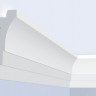 Заказать Потолочный плинтус 70х21 мм Hiwood A70V1 белый 2 м 