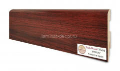 Напольный плинтус МДФ Teckwood цветной Мербау 75х16х2150 мм