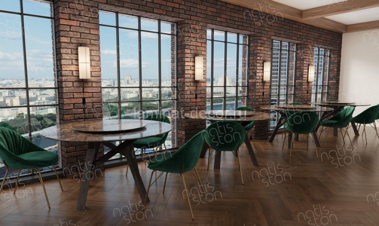 Заказать SPC ламинат NatisSton Unique Femunn 5004-03 43 класс 600х125 под дерево 4 мм