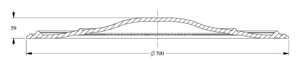 Заказать Потолочная розетка Orac Decor Purotouch R73 диаметром 70 см