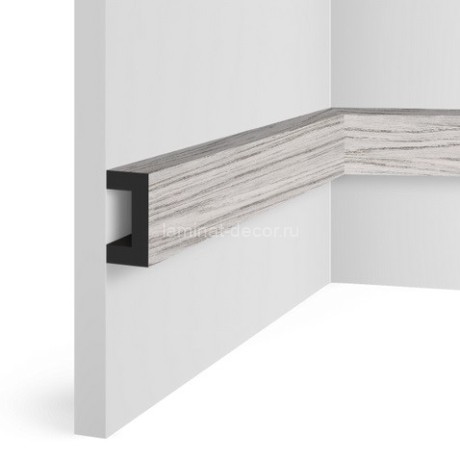 Заказать Молдинг 40х20 мм Hiwood LB40 GR24 под дерево 2,7м 