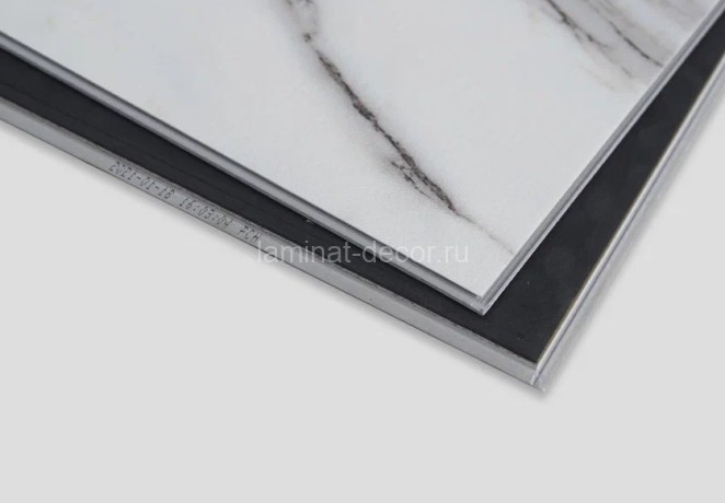 Заказать Кварцвиниловая плитка SPC Lamiwood Aquamarine M-01 Мрамор Бьянко 