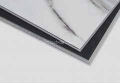 Кварцвиниловая плитка SPC Lamiwood Aquamarine M-01 Мрамор Бьянко