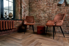 Кварц-виниловая плитка Vinilam Parquet Herringbone Glue GD11199 Паркет Венецианский 43 класс 762х152.4х2.5 мм 2.79 м2