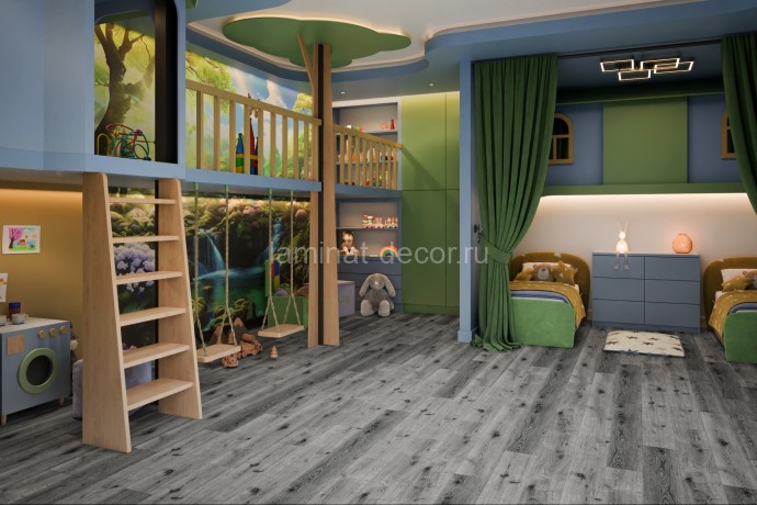 Заказать Ламинат SPC Damy Floor Family Дуб Сильвер T7020-23 1220 х 180 мм 43 класс 12 шт - 2,635 м2 4 мм 