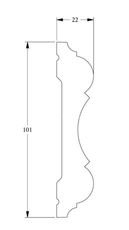 Заказать Молдинг Orac Decor Purotouch P8040 2 м 
