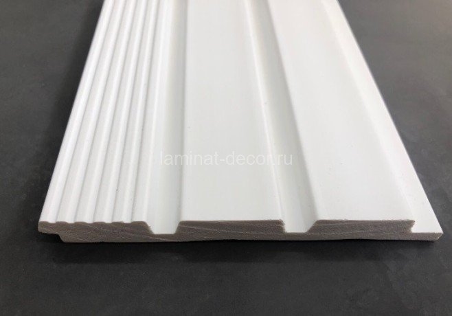 Заказать Стеновая панель Hiwood LV124L NP белая 120х12 мм 2,7 м 