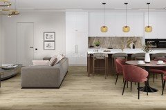 Ламинат SPC Damy Floor Family Дуб Белый SL3739-3 1220 х 180 мм 43 класс 12 шт - 2,635 м2 4 мм