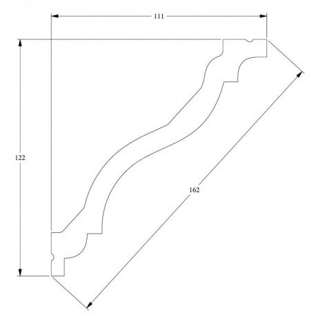 Заказать Потолочный плинтус Orac Decor Purotouch C333 2 м 