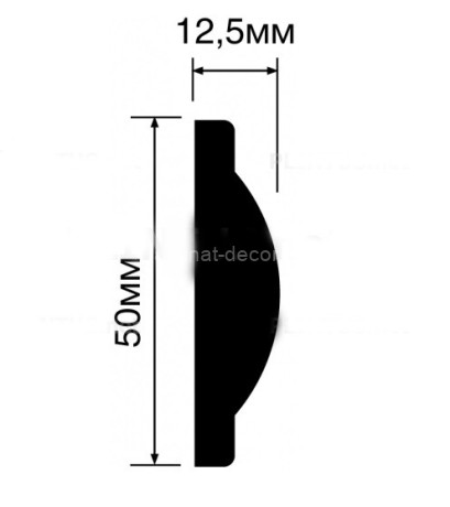 Заказать Молдинг 50х13 Hiwood D1050 2 м 