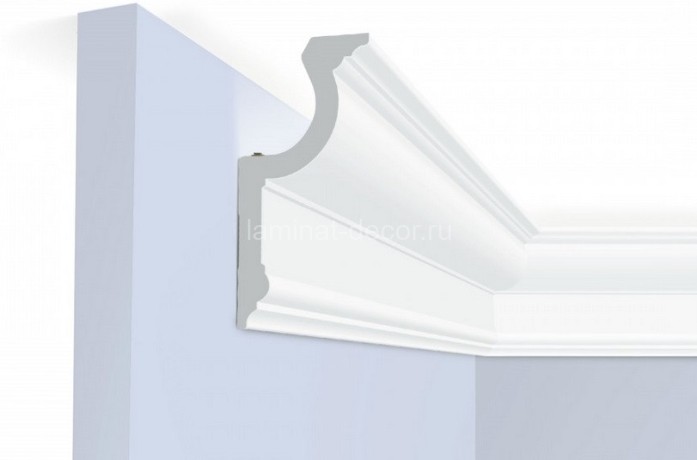 Заказать Потолочный плинтус 81,6х170 мм Hiwood A188 белый 2м 
