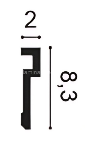 Заказать Молдинг Orac Decor PX198 белый дюрополимер 200x2x8.3 см 