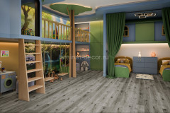 Ламинат SPC Damy Floor Family Дуб Состаренный Серый T7020-5D 1220 х 180 мм 43 класс 12 шт - 2,635 м2 4 мм