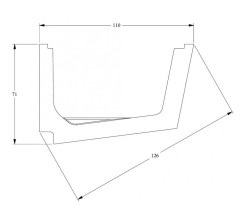 Профиль для скрытого освещения Orac Decor Purotouch C357 2 м