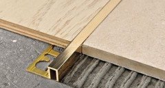 Латунный П-профиль закладной Progress PRFOL 125 латунь полированная 2,7 м