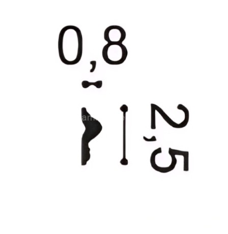 Заказать Молдинг Orac Decor PX201 белый дюрополимер 200x2.5x9 см 