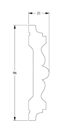 Заказать Молдинг Orac Decor Purotouch P9020 2 м