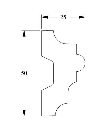 Заказать Молдинг Orac Decor Purotouch P9040 2 м 