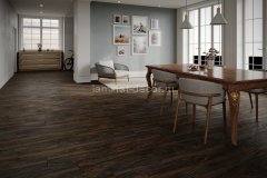 Замковая плитка SPC Art East Art Stone Narrow ASL 142 Орех Табако 152.00 х 1220.00 мм 31 класс упаковка 1.854 м2