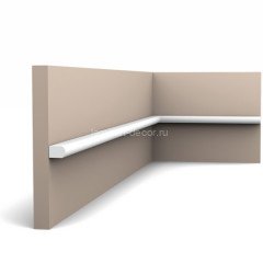 Молдинг Orac Decor PX209 белый дюрополимер 200x1x1.4 см