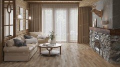 ABA ламинат Alpine Floor Parquet Premium ECO 19-17 Дуб Природный Изысканный LVT-SPC-LVT замок 4V-Groove фаска 600х125х8 мм 43 класс упаковка 0.75 м2 9.5 кг